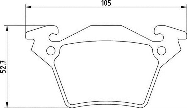 MAGNETI MARELLI Комплект тормозных колодок, дисковый тормоз 363710201169